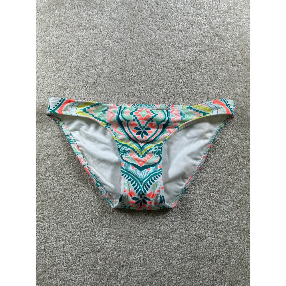 Xhilaration‎ Women's Bikini Swim Bottom Medium Multicolor Tribal Print